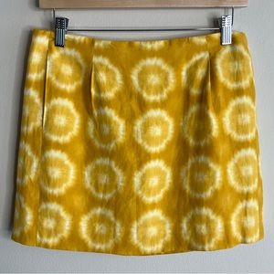 J. Crew Lined Silk Miniskirt Size 2